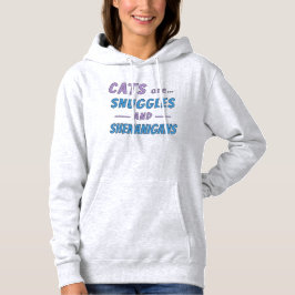 Sudadera Los gatos son Mimos y Travesuras