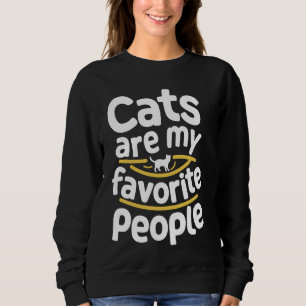 Sudadera Los Gatos Son Mis Gatos Favorito Gato Gato Gatito
