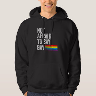 Sudadera Los gays de Florida no temen decir los derechos de