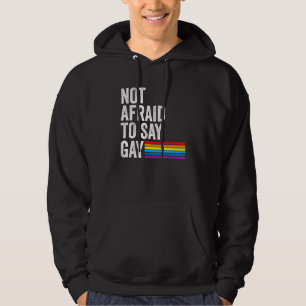 Sudadera Los gays de Florida no temen decir los derechos de