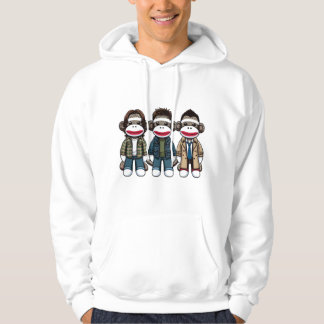 Sudadera Los hermanos cazadores de SockMonkey y su amigo An