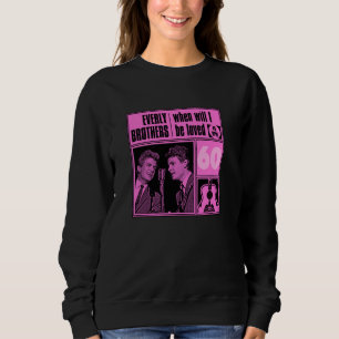 Sudadera Los Hermanos Everly Cuándo Seré Amado 60 Pink B