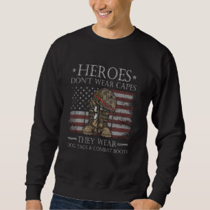 Sudadera Los Héroes No Llevan Capas Usan Etiquetas De Perro