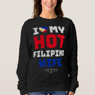 Sudadera Los hombres a los que amo a mi esposa filipina cal