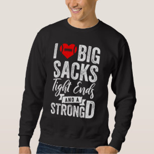 Sudadera Los Hombres A Los Que Me Encantan Los Grandes Saco