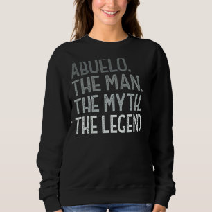 Sudadera Los Hombres Abuelo El Mito La Leyenda Para El Abue
