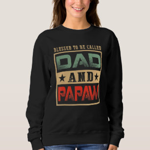 Sudadera Los Hombres Bendecidos Por Ser Llamados Papaw Vint