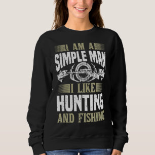 Sudadera Los Hombres Cazan Cazadores Me Gusta Cazar Y Pesca