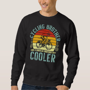 Sudadera Los hombres ciclistas hermano son como un hermano 