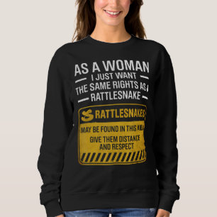Sudadera Los Hombres Como Mujer Solo Quiero Los Mismos Dere