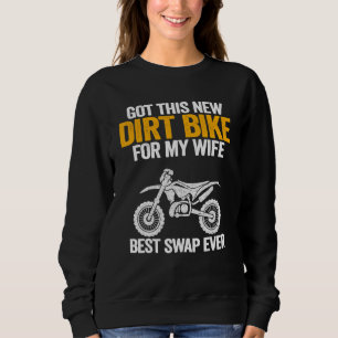Sudadera Los Hombres Consiguieron Esta Nueva Bicicleta Suci