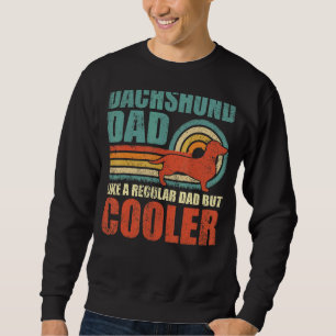 Sudadera Los Hombres Dachshund Papá Quieren Un Padre Regula