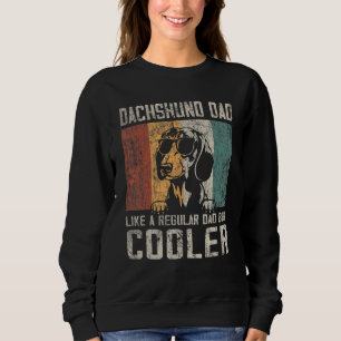 Sudadera Los Hombres Dachshund Papá Quieren Un Padre Regula