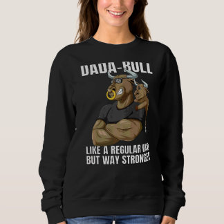 Sudadera Los Hombres Dada Bull Dad Se Endurecen Con El Hijo