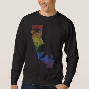 Sudadera Los hombres de la bandera del Orgullo Lesbiano Gay