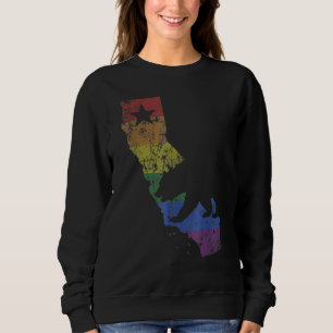 Sudadera Los hombres de la bandera del Orgullo Lesbiano Gay