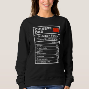 Sudadera Los hombres de la nutrición de los papás chinos in