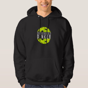 Sudadera Los Hombres De Los Jugadores De Pickleball Ated Di
