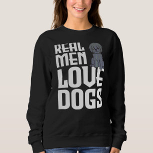 Sudadera Los Hombres De Verdad Aman A Los Perros Mascota Pa