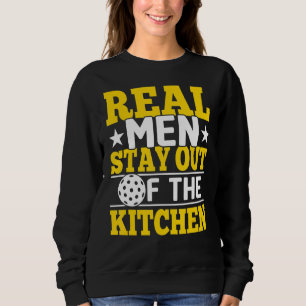 Sudadera Los Hombres De Verdad Se Quedan Fuera De La Cocina
