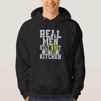Sudadera Los Hombres De Verdad Se Quedan Fuera De La Cocina