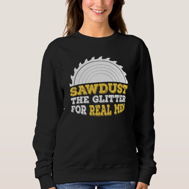 Sudadera Los Hombres Desnudan El Purpurina Para Los Hombres (Anverso)