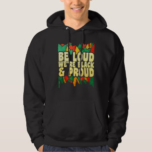 Sudadera Los hombres están ruidosos, negros y orgullosos af