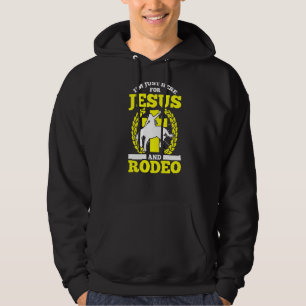 Sudadera Los Hombres Estoy Aquí Por Jesús Y Rodeo Amer Occi