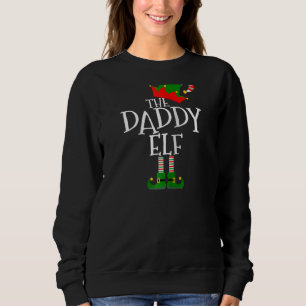 Sudadera Los Hombres Fácil El Papi Elf Costume Familia Gr