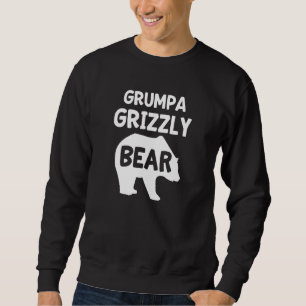 Sudadera Los Hombres Grumpa Grizzly Oyen Para El Grumpy Abu