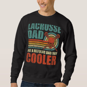 Sudadera Los Hombres Lacrosse Papá Como Un Padre Regular Pe
