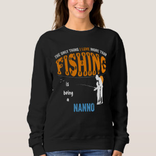 Sudadera Los hombres más que aman la pesca del abuelo espec