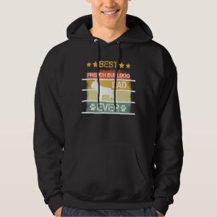 Sudadera Los hombres mejor padre francés jamás Bulldog Retr