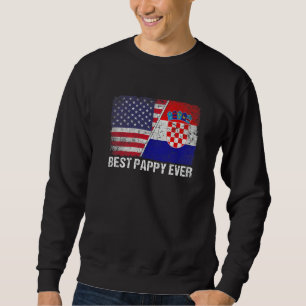 Sudadera Los hombres mejor papa de la historia Croacia Band