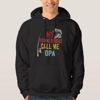 Sudadera Los Hombres Mis Amigos Pescadores Favoritos Me Lla