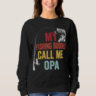 Sudadera Los Hombres Mis Amigos Pescadores Favoritos Me Lla