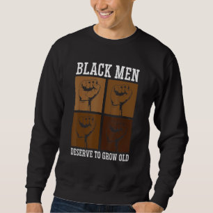 Sudadera Los Hombres Negros Merecen Crecer La Historia Negr
