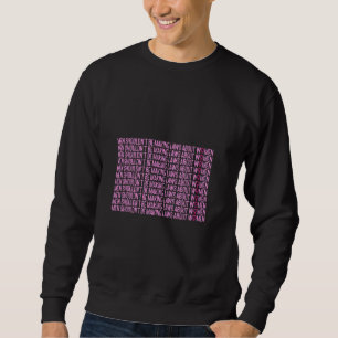 Sudadera Los hombres no deberían estar elaborando leyes sob