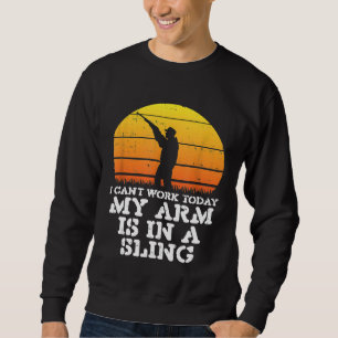 Sudadera Los hombres no pueden trabajar hoy Arman Sling Fun