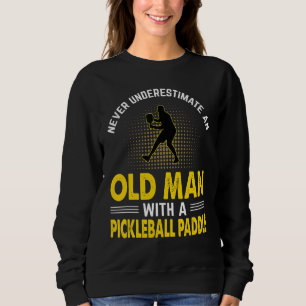 Sudadera Los Hombres Nunca Subestiman A Un Viejo Con Un Pic