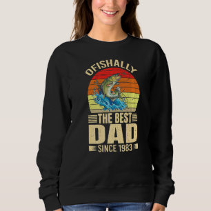 Sudadera Los Hombres Ofishalmente El Mejor Papá Desde 1983