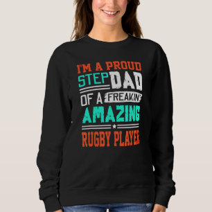 Sudadera Los Hombres Orgullosos Stepdad De Una Impresionant