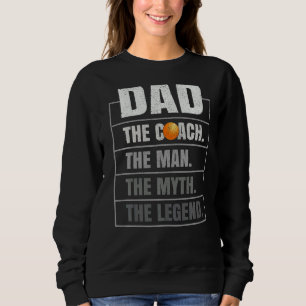 Sudadera Los Hombres Papá El Entrenador Mienten La Mesa De