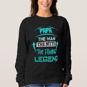 Sudadera Los Hombres Papa El Hombre El Mito De La Leyenda P