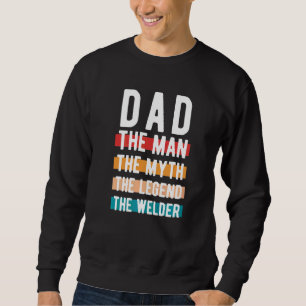 Sudadera Los Hombres Papá El Hombre El Mito La Leyenda El S