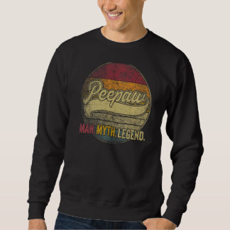 Sudadera Los Hombres Peepaw El Hombre El Mito La Leyenda Ab