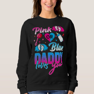 Sudadera Los Hombres Pink O Blue Daddy Te Amas Revelación D