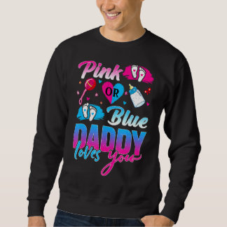 Sudadera Los Hombres Pink O Blue Daddy Te Amas Revelación D
