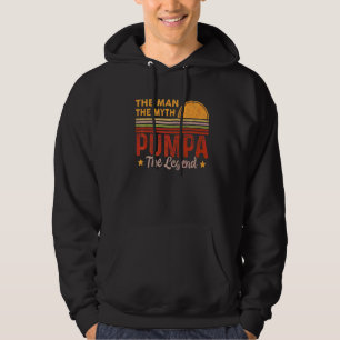 Sudadera Los hombres pumpa el hombre leyenda del mito retro
