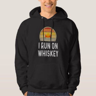Sudadera Los Hombres Que Corro En El Beber Whiskey